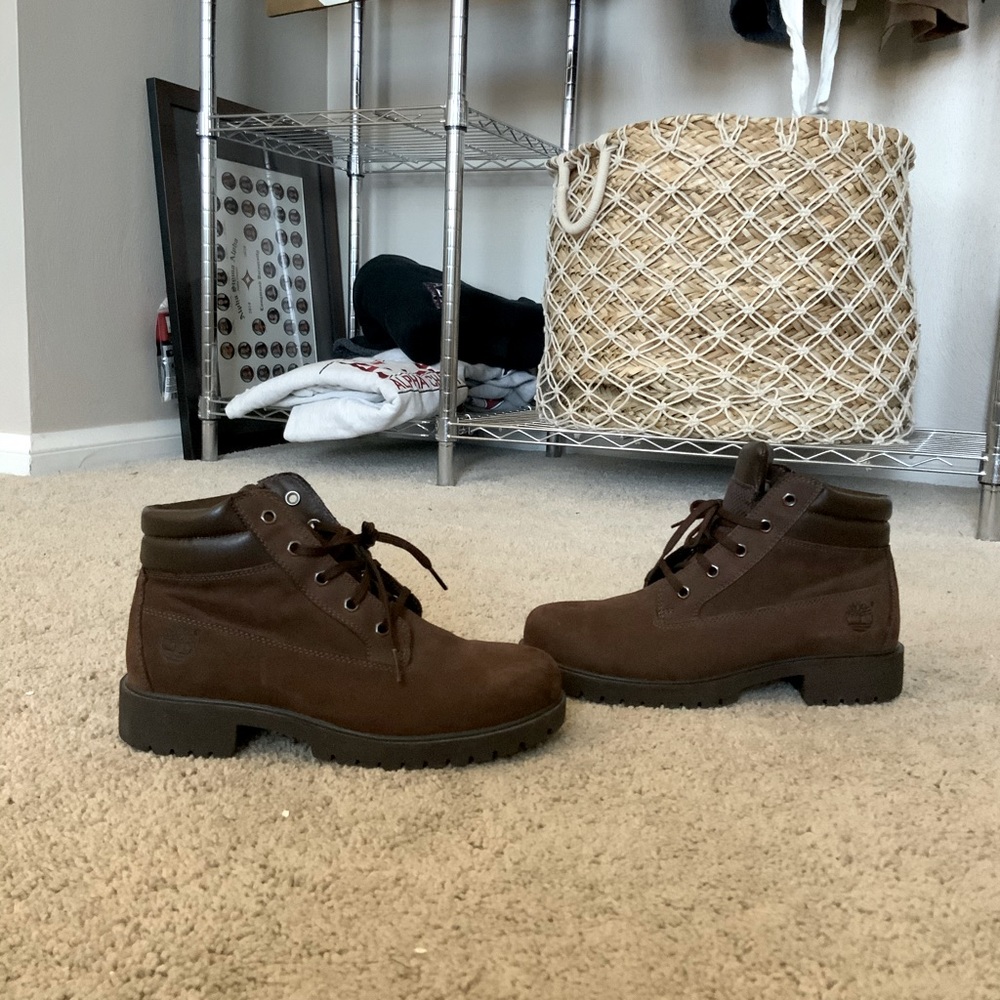 Timberland leather boots